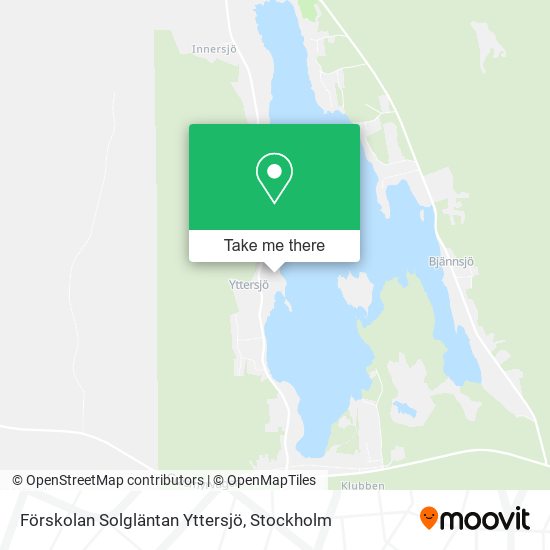 Förskolan Solgläntan Yttersjö map