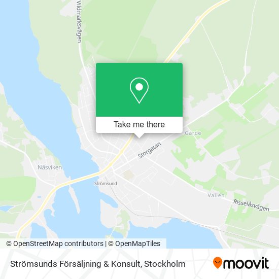 Strömsunds Försäljning & Konsult map