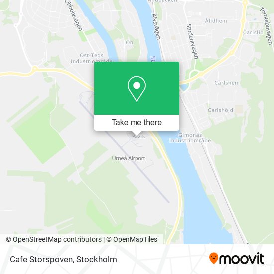 Cafe Storspoven map