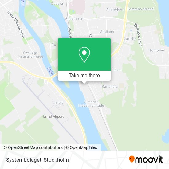 Systembolaget map