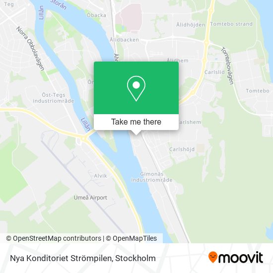 Nya Konditoriet Strömpilen map