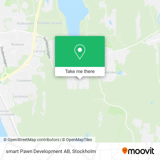 smart Pawn Development AB map