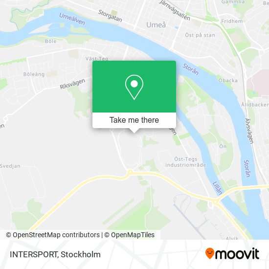 INTERSPORT map