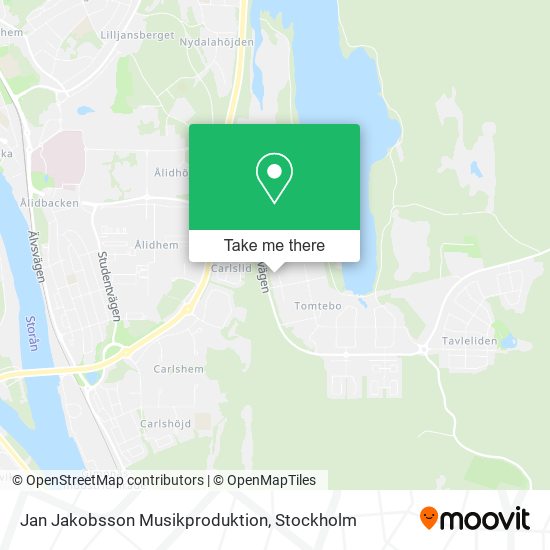 Jan Jakobsson Musikproduktion map