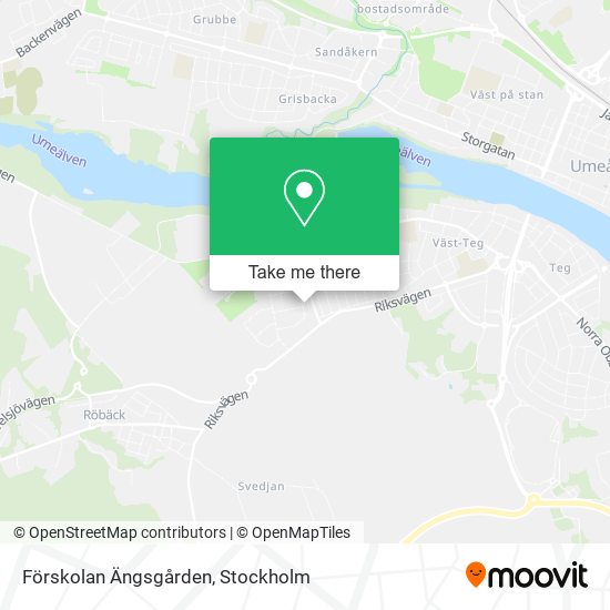 Förskolan Ängsgården map