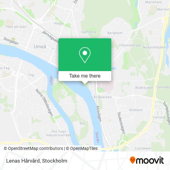 Lenas Hårvård map