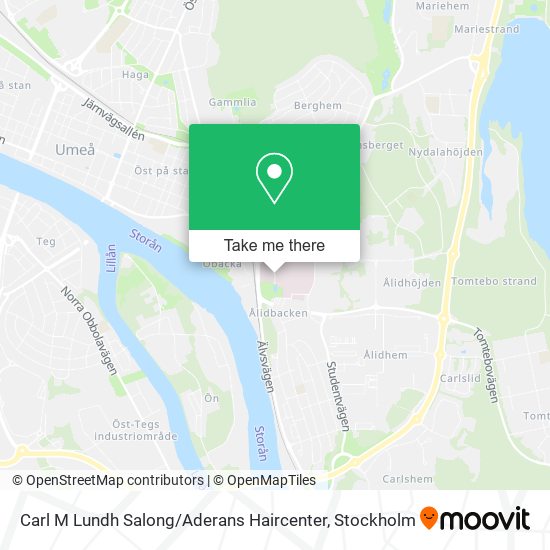 Carl M Lundh Salong / Aderans Haircenter map