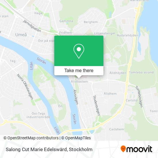Salong Cut Marie Edelswärd map