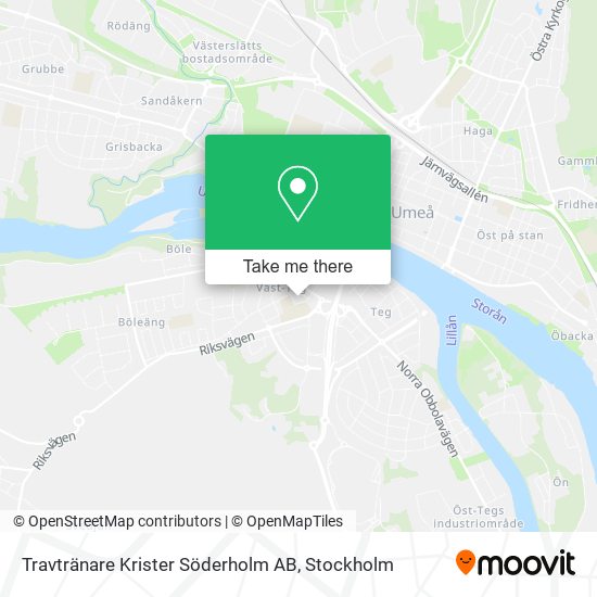 Travtränare Krister Söderholm AB map