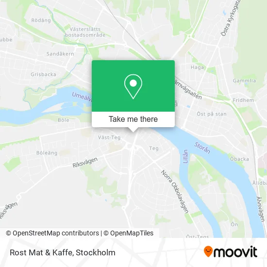 Rost Mat & Kaffe map