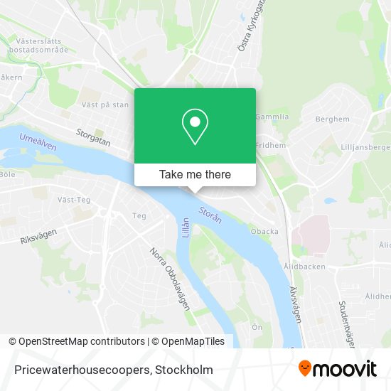 Pricewaterhousecoopers map