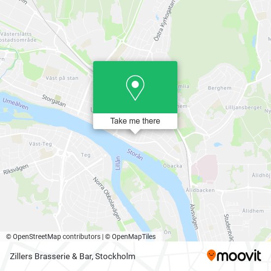 Zillers Brasserie & Bar map