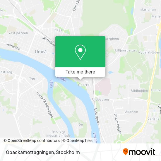 Öbackamottagningen map