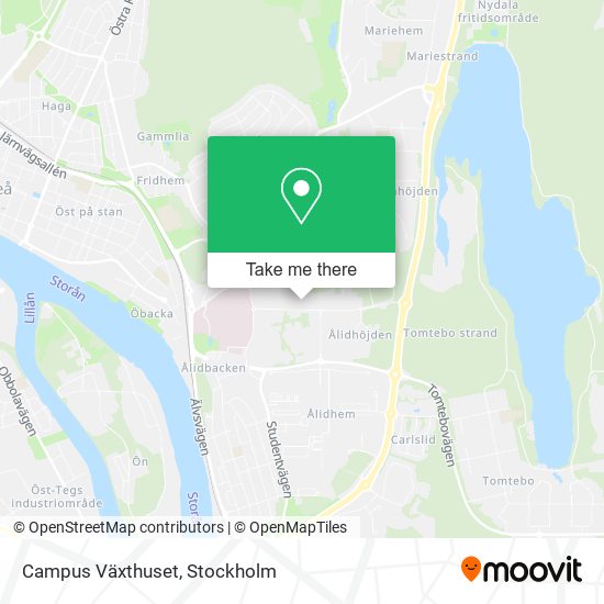 Campus Växthuset map