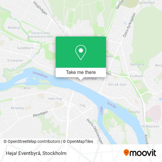 Heja! Eventbyrå map