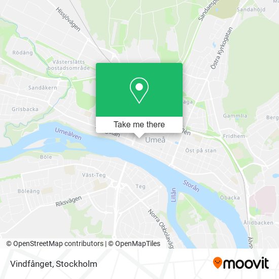 Vindfånget map