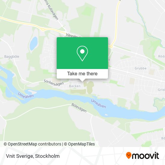 Vnit Sverige map