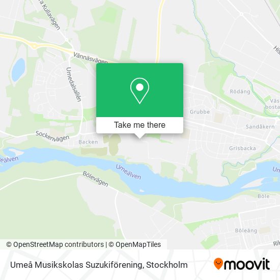 Umeå Musikskolas Suzukiförening map