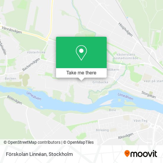 Förskolan Linnéan map