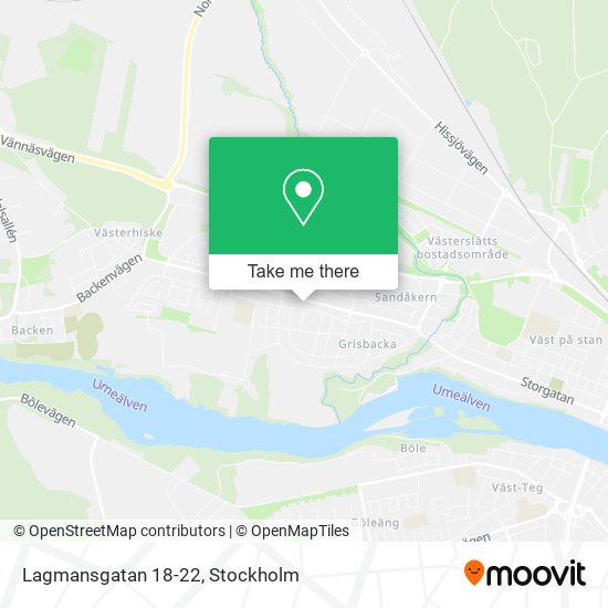 Lagmansgatan 18-22 map