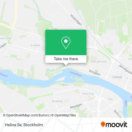 Helina.Se map