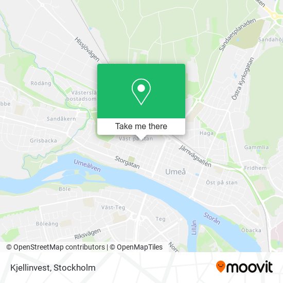 Kjellinvest map