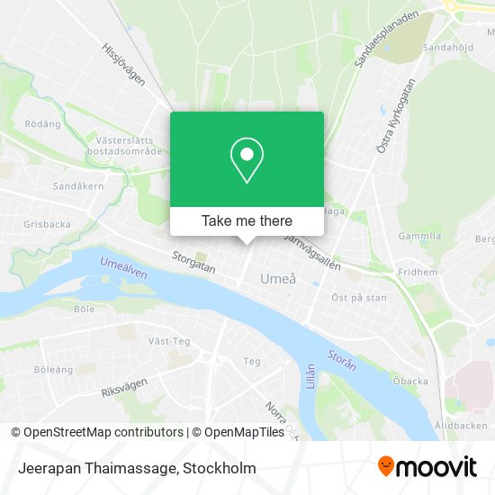 Jeerapan Thaimassage map