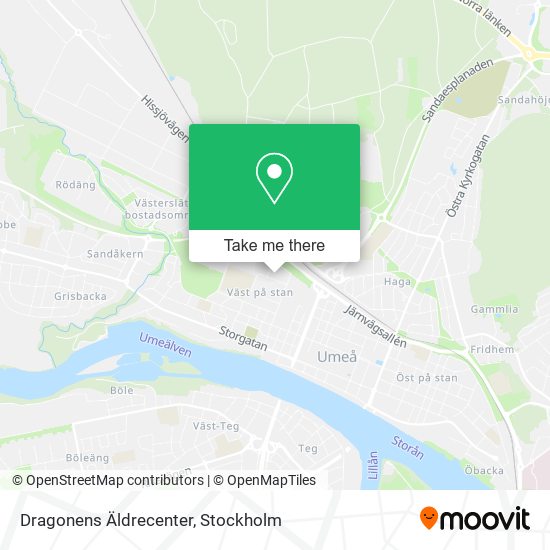 Dragonens Äldrecenter map