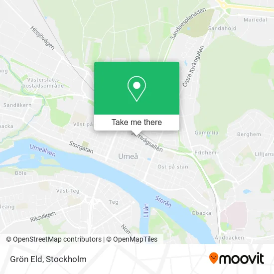 Grön Eld map