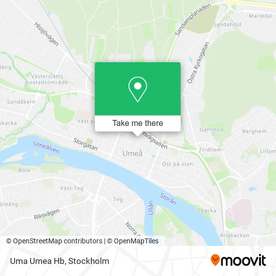 Uma Umea Hb map
