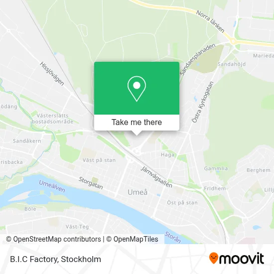 B.I.C Factory map