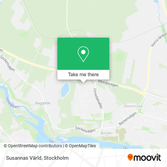 Susannas Värld map