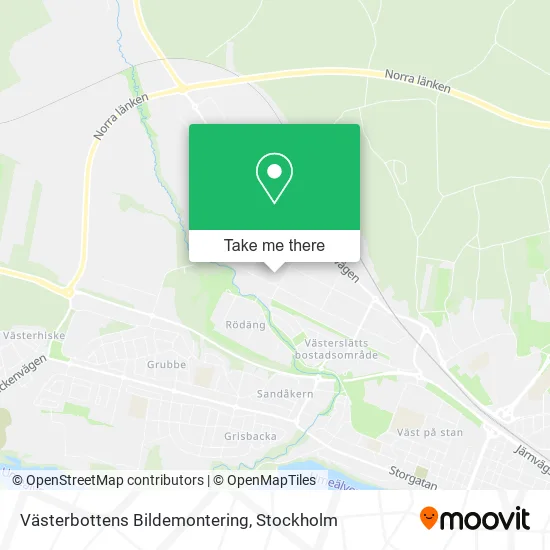 Västerbottens Bildemontering map