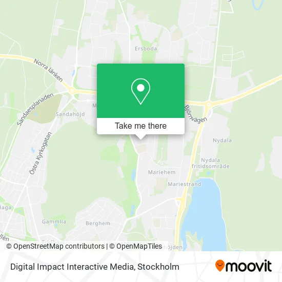 Digital Impact Interactive Media map