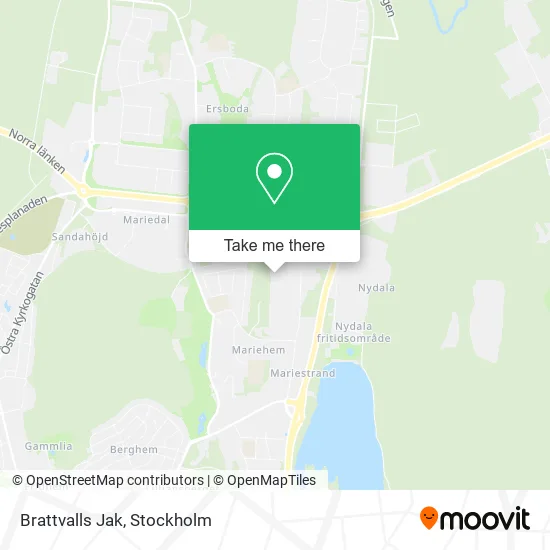 Brattvalls Jak map