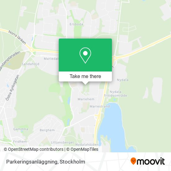 Parkeringsanläggning map