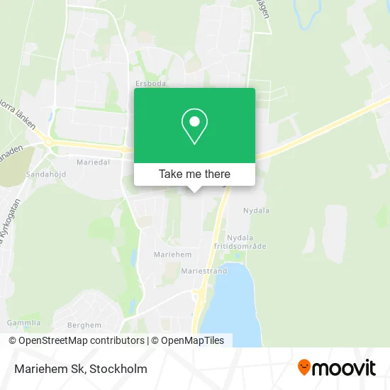 Mariehem Sk map