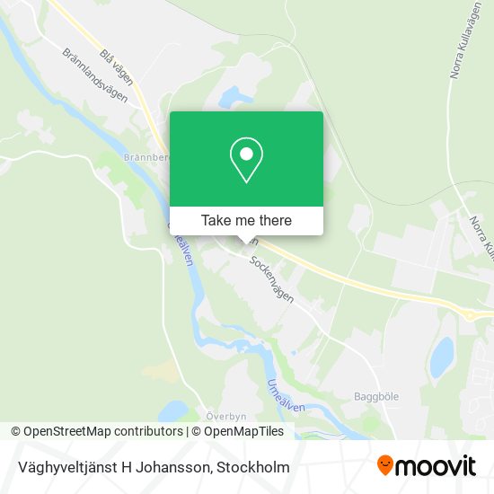 Väghyveltjänst H Johansson map