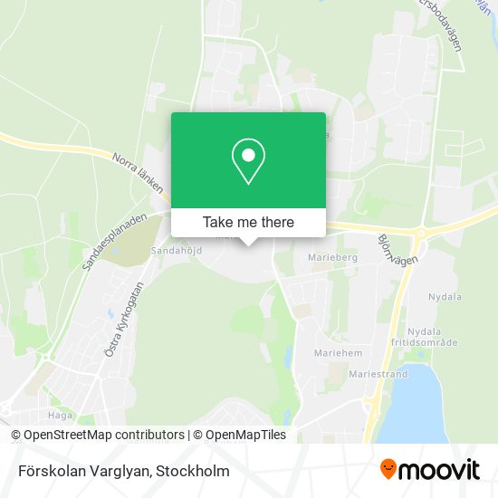 Förskolan Varglyan map