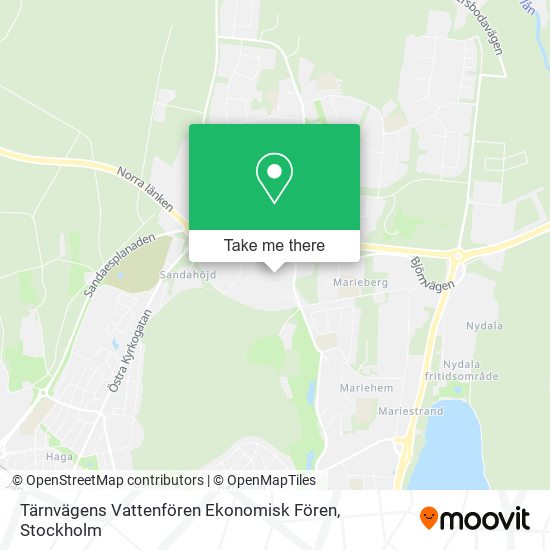 Tärnvägens Vattenfören Ekonomisk Fören map
