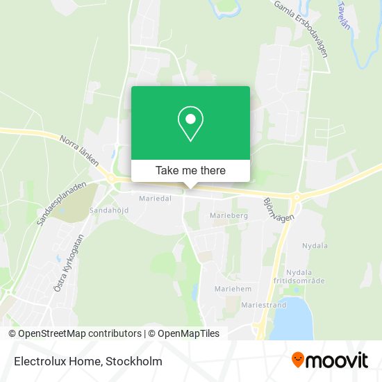 Electrolux Home map