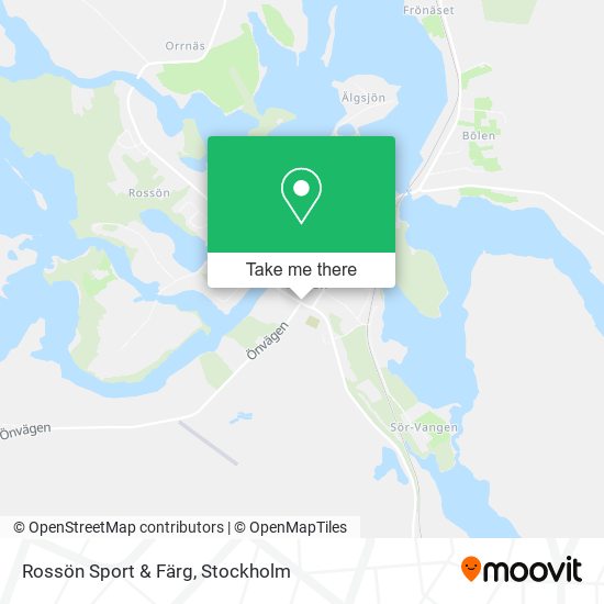 Rossön Sport & Färg map