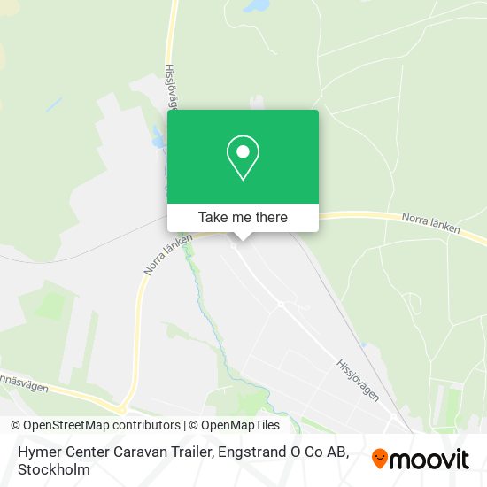 Hymer Center Caravan Trailer, Engstrand O Co AB map