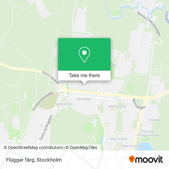 Flügger färg map