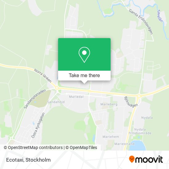 Ecotaxi map