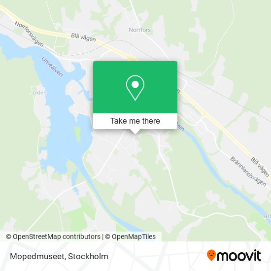 Mopedmuseet map