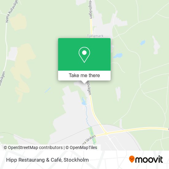 Hipp Restaurang & Café map