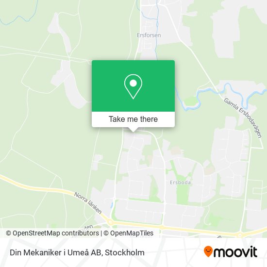 Din Mekaniker i Umeå AB map