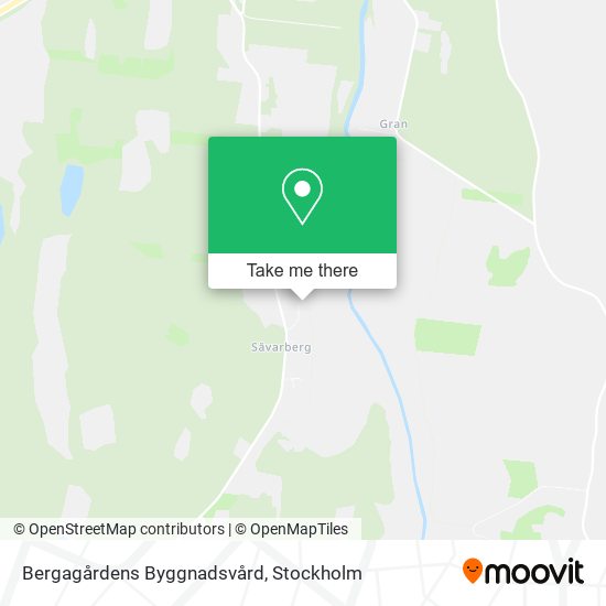 Bergagårdens Byggnadsvård map