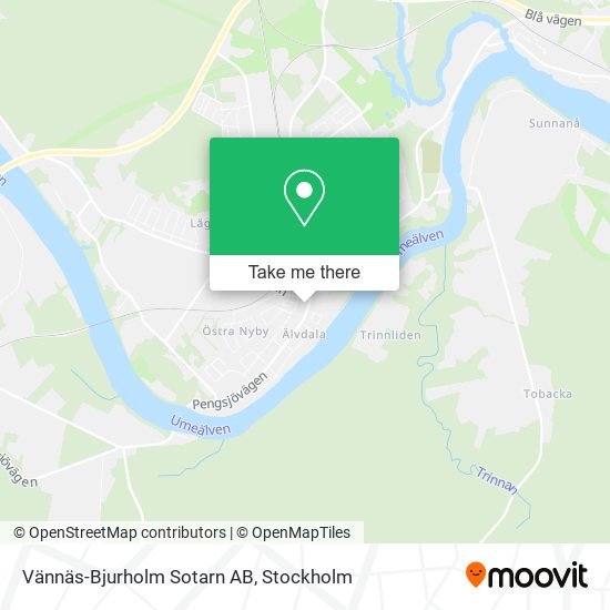 Vännäs-Bjurholm Sotarn AB map